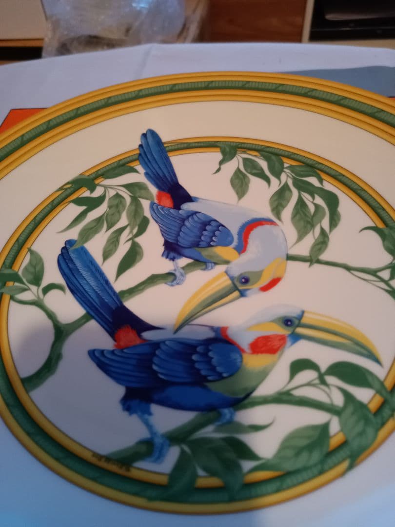 【エルメス】HERMES　トゥカン　プレート　中皿　⑧