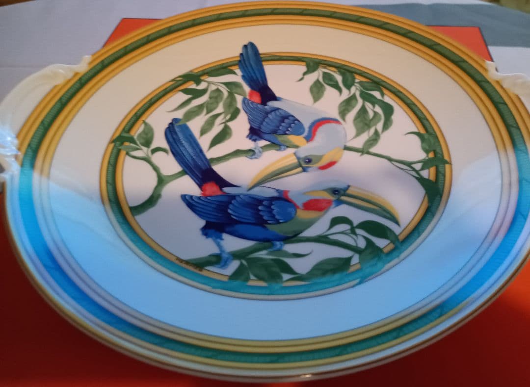 【エルメス】HERMES　トゥカン　プレート　中皿　⑧