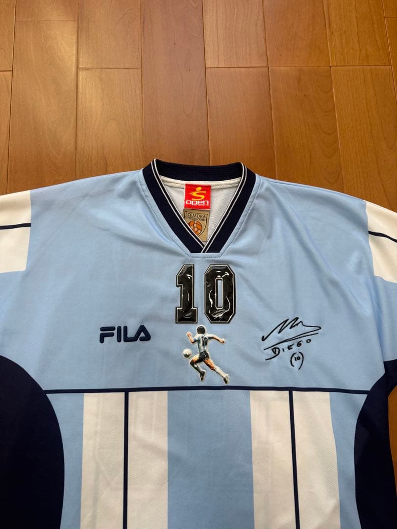 マラドーナ引退試合着用モデルユニフォームアルゼンチンFILA10番オフィシャル