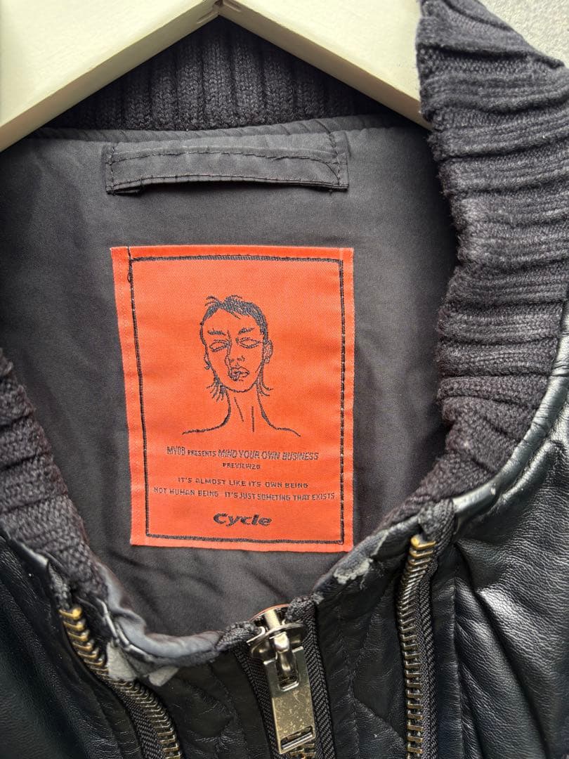 ‘*）様 Cycle by myob MA-1 フライトジャケット 初期