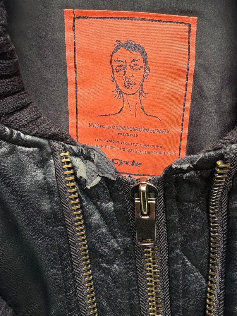 ‘*）様 Cycle by myob MA-1 フライトジャケット 初期
