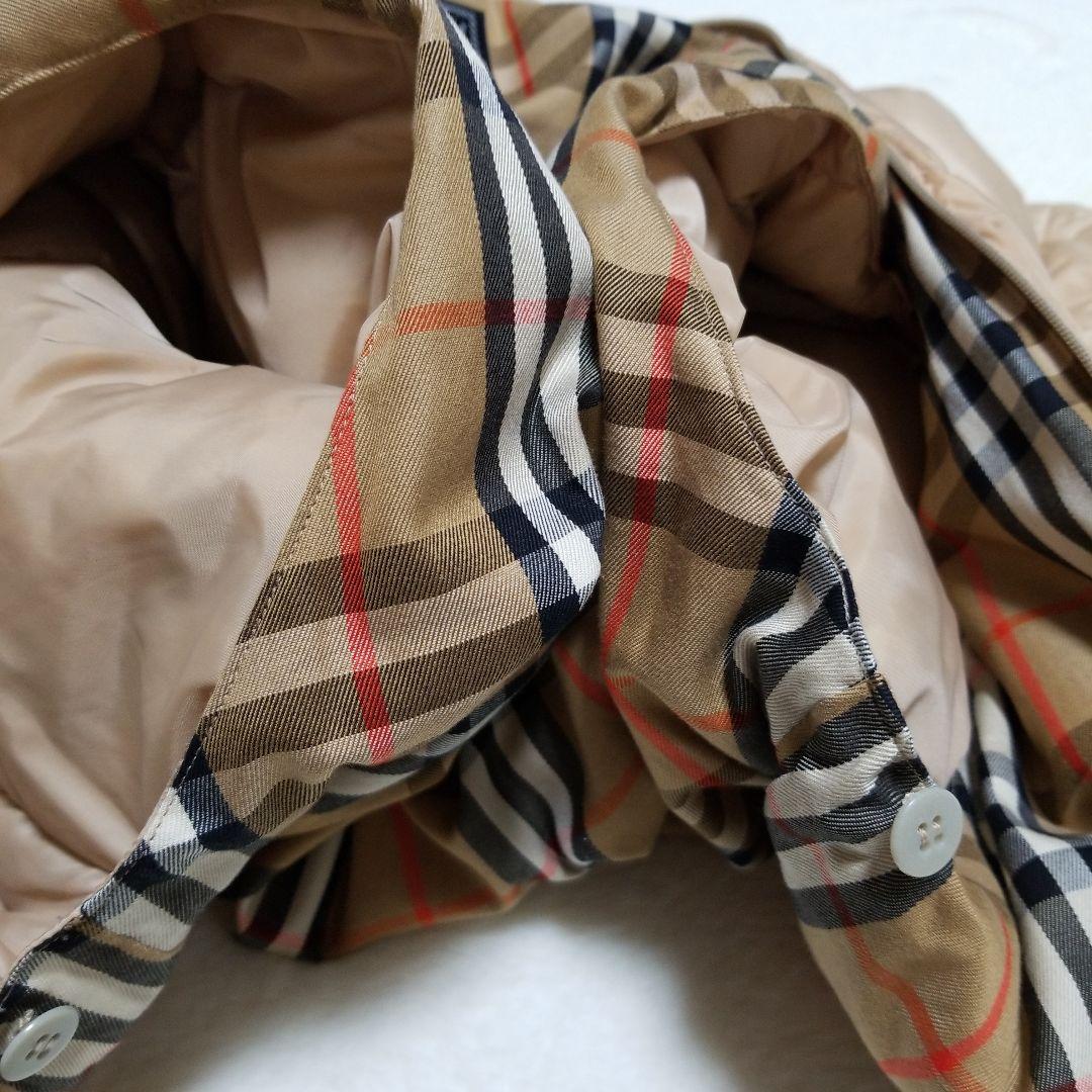 バーバリー　フーデットコート　ダウンライナー　ロングコート　カーキ　LY