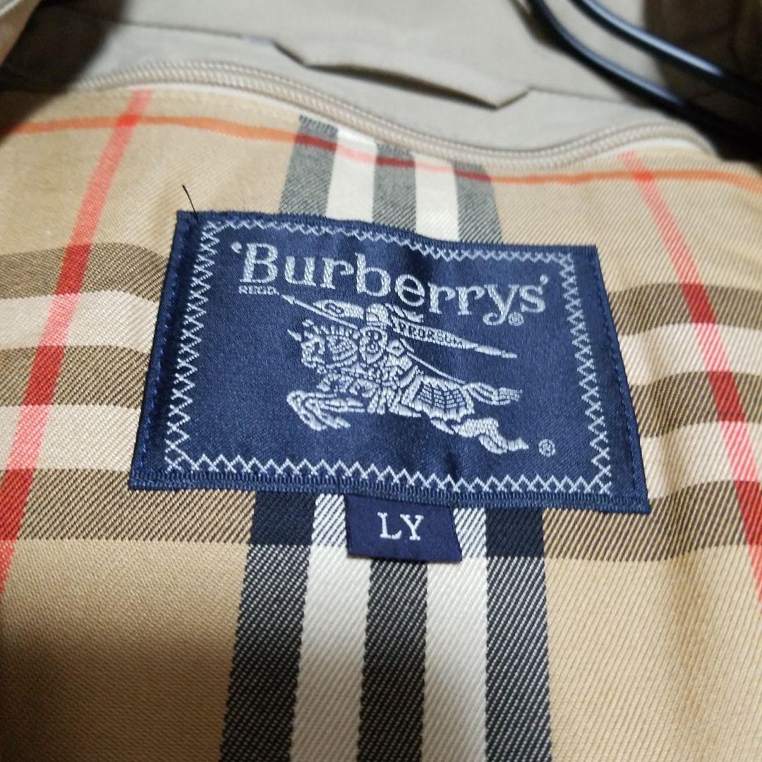 バーバリー　フーデットコート　ダウンライナー　ロングコート　カーキ　LY