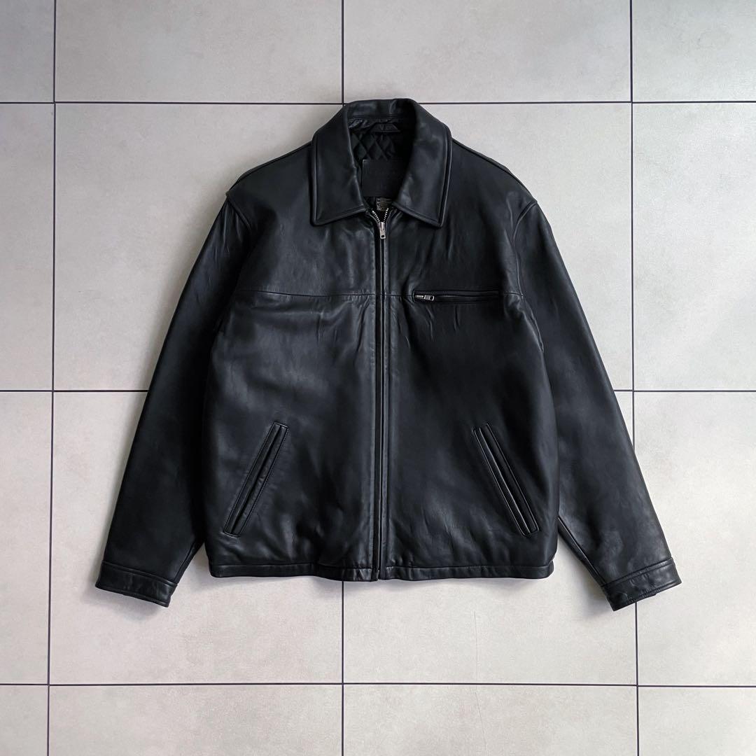 【COACH】ビンテージ ジップアップ レザージャケット