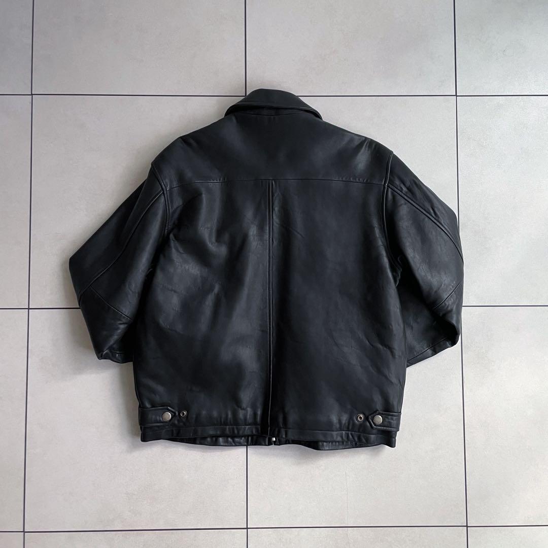 【COACH】ビンテージ ジップアップ レザージャケット