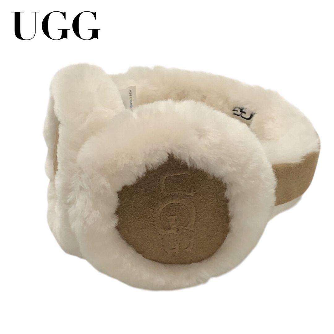 【極美品】UGG アグ イヤーマフ 耳当て シープスキン ファー 防寒 通勤通学