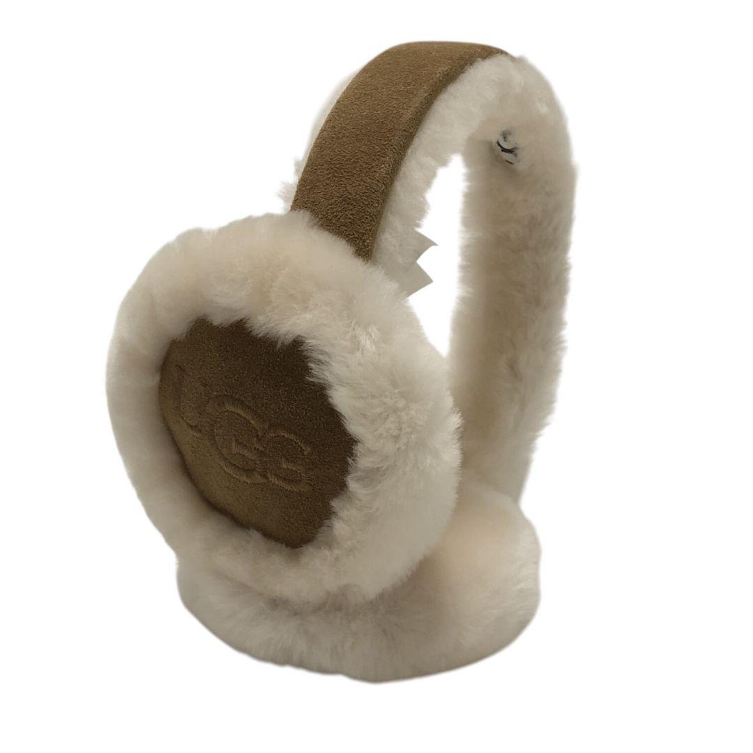 【極美品】UGG アグ イヤーマフ 耳当て シープスキン ファー 防寒 通勤通学