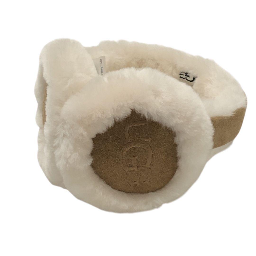 【極美品】UGG アグ イヤーマフ 耳当て シープスキン ファー 防寒 通勤通学