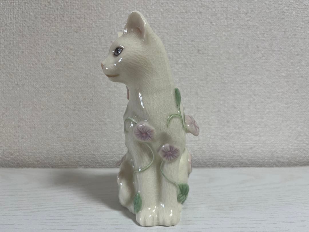 猫　置物　レノックス　LENOX