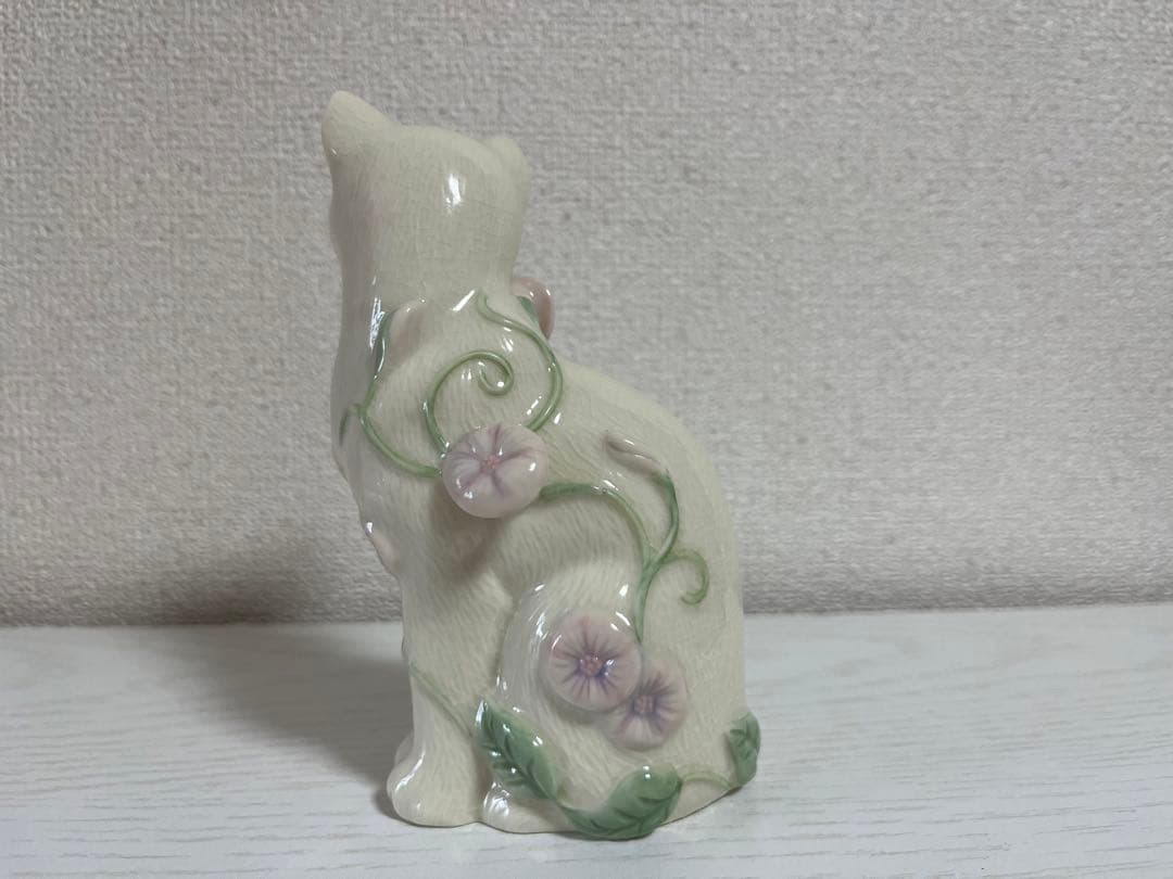 猫　置物　レノックス　LENOX