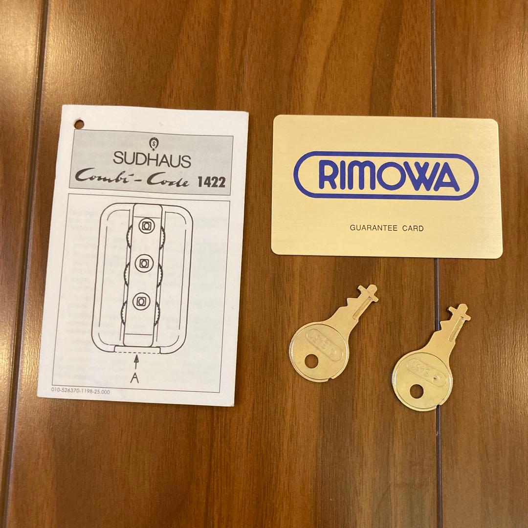 リモワ　RAMOWA 4輪　サイドハンドル　104リットル