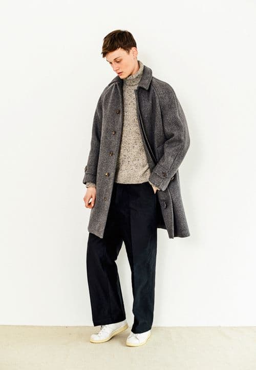 AURALEE　ウールコート　グレー