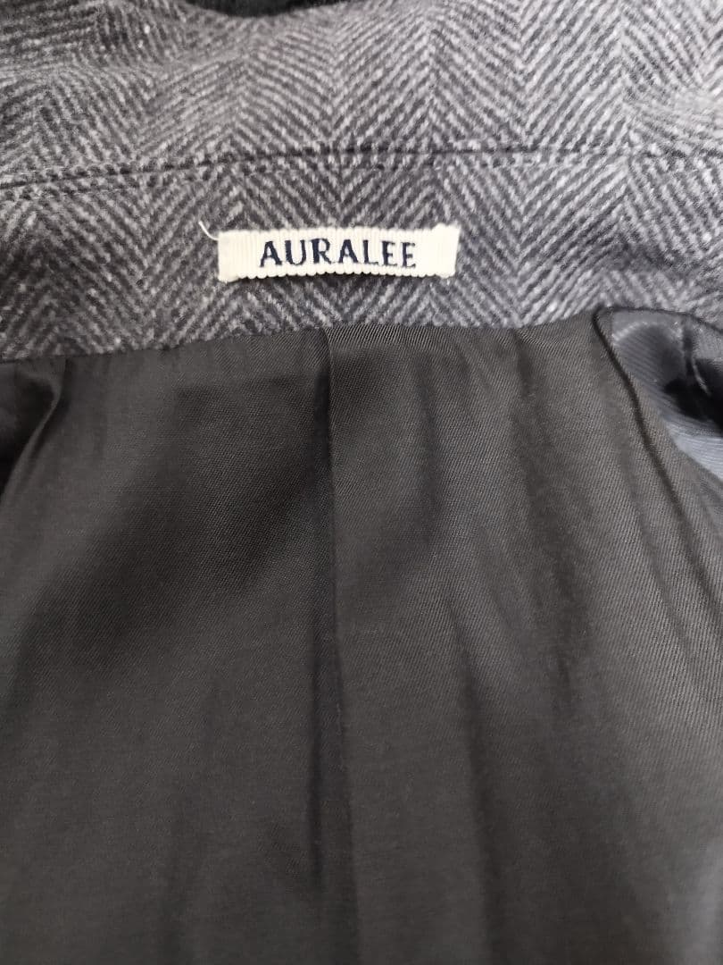 AURALEE　ウールコート　グレー