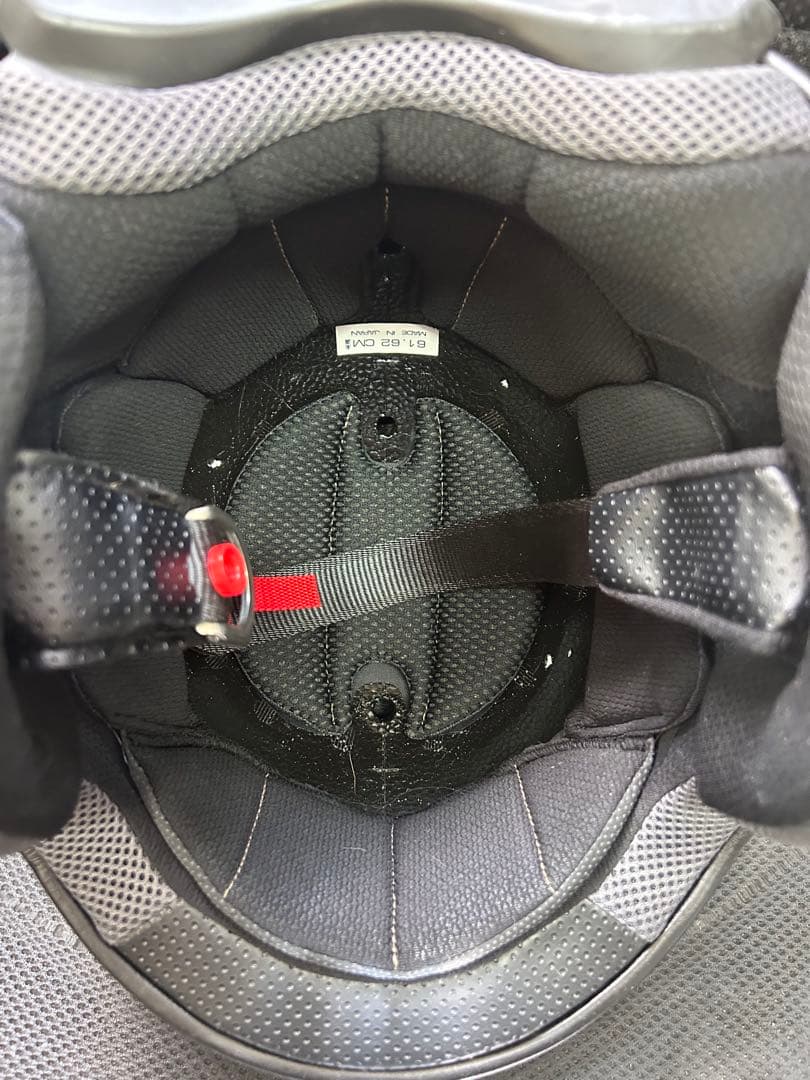 アライ　ジェットヘルメット マットブラック クリアシールド