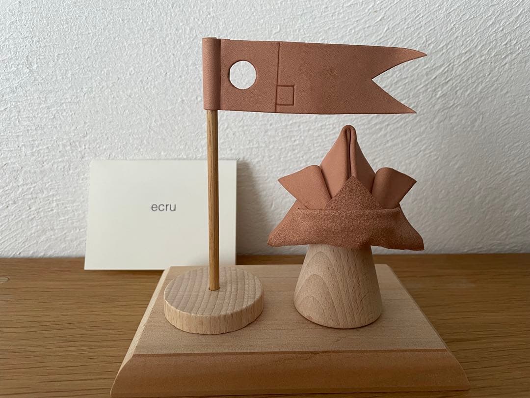 ecru mini kabuto&koinobori 木製