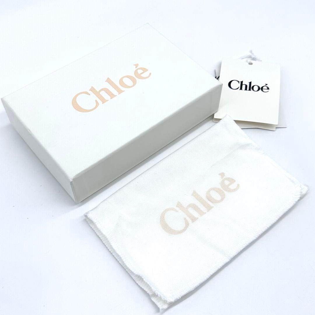 極美品✨Chloe クロエ アルファベット スモールトリフォールドウォレット