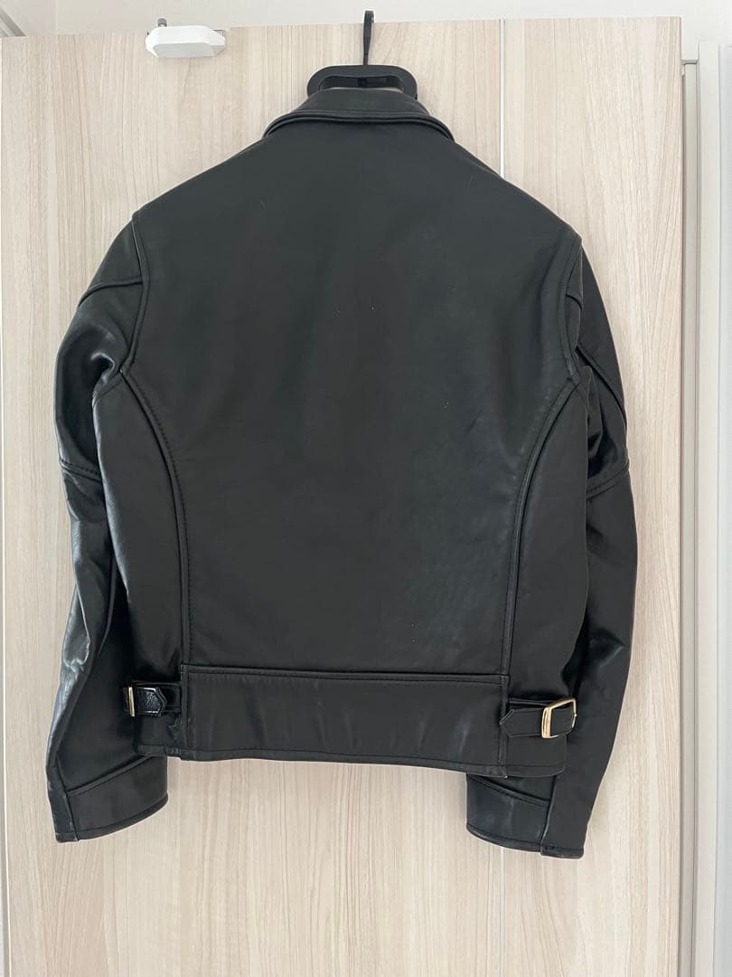 vanson シングルライダース レザージャケット 34