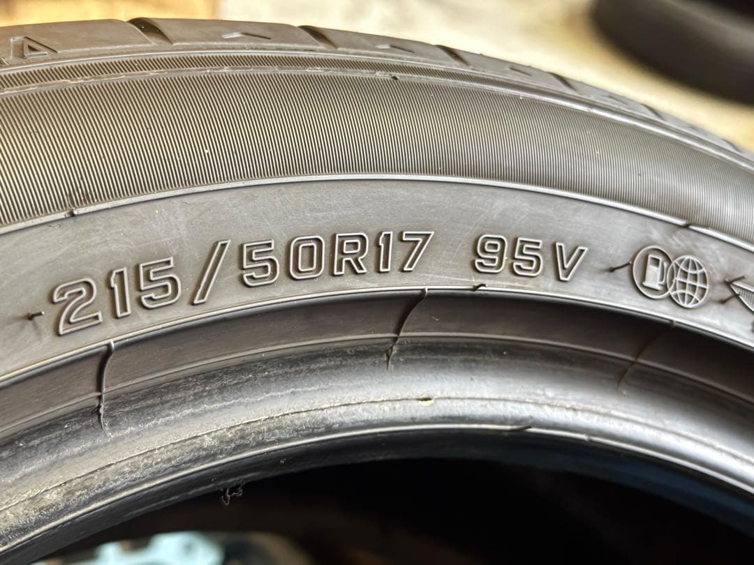 タイヤ・ホイール (538)215/50R17 DUNLOP ENASAVE RV505