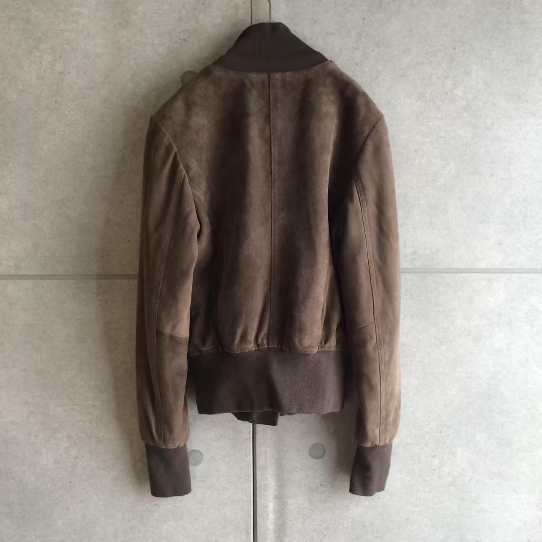 EMMETI エンメティ イタリア製 スエード レザージャケット X225