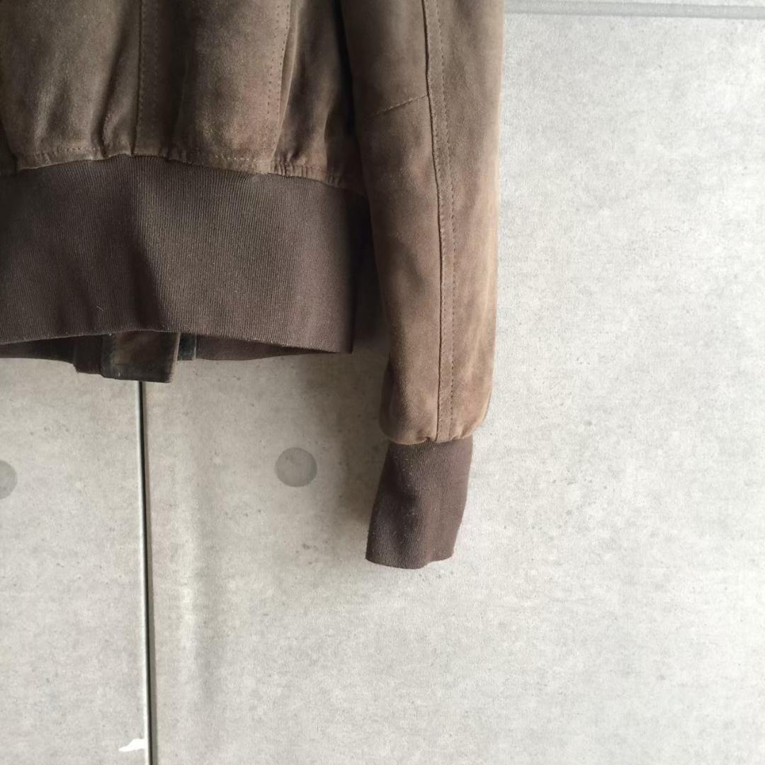 EMMETI エンメティ イタリア製 スエード レザージャケット X225