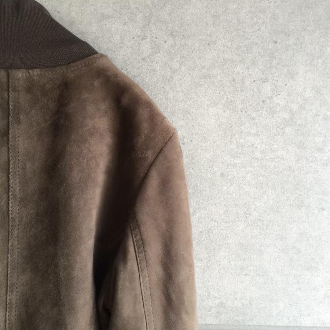 EMMETI エンメティ イタリア製 スエード レザージャケット X225