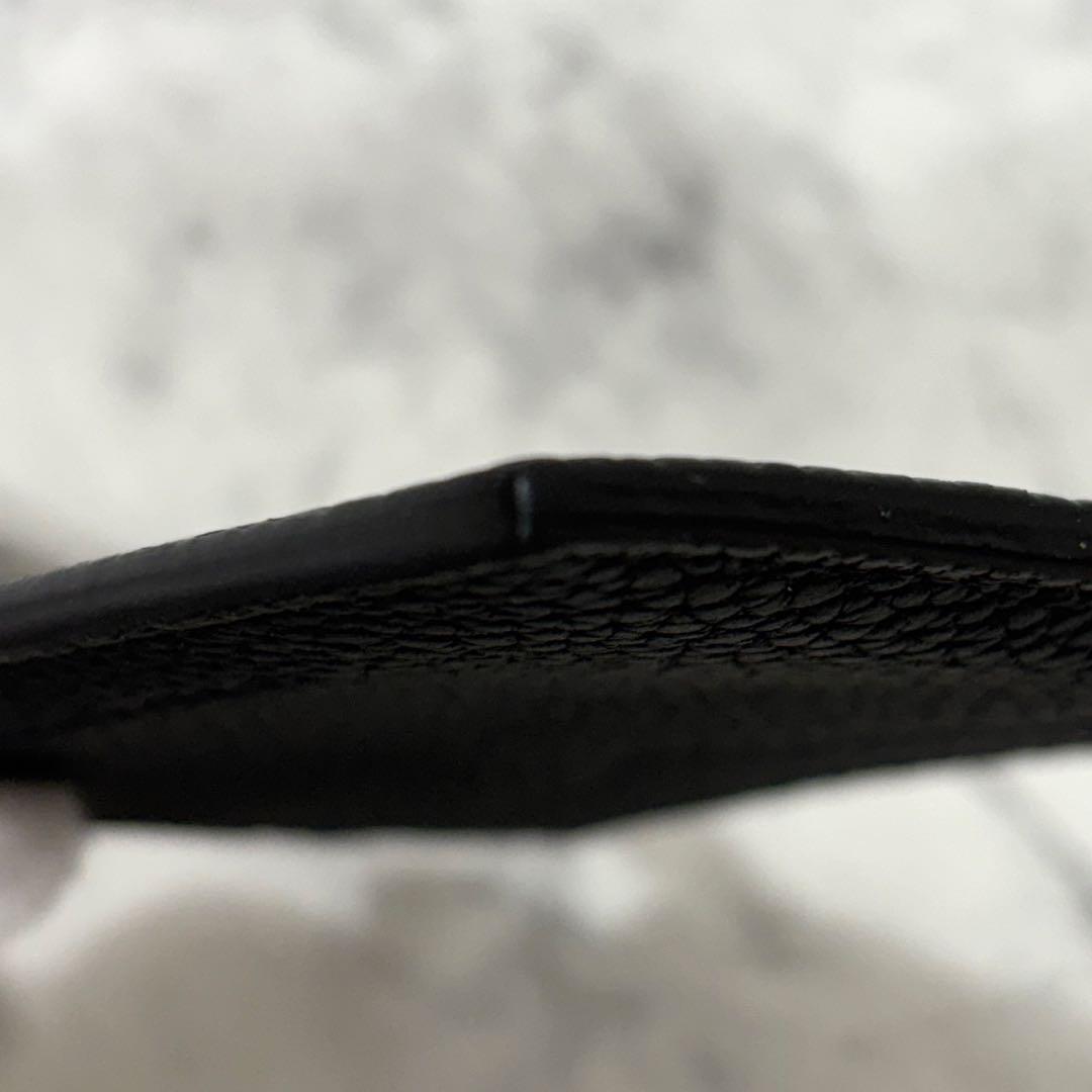 【未使用級】 ボナベンチュラ ケース カードケース レザー ブラック