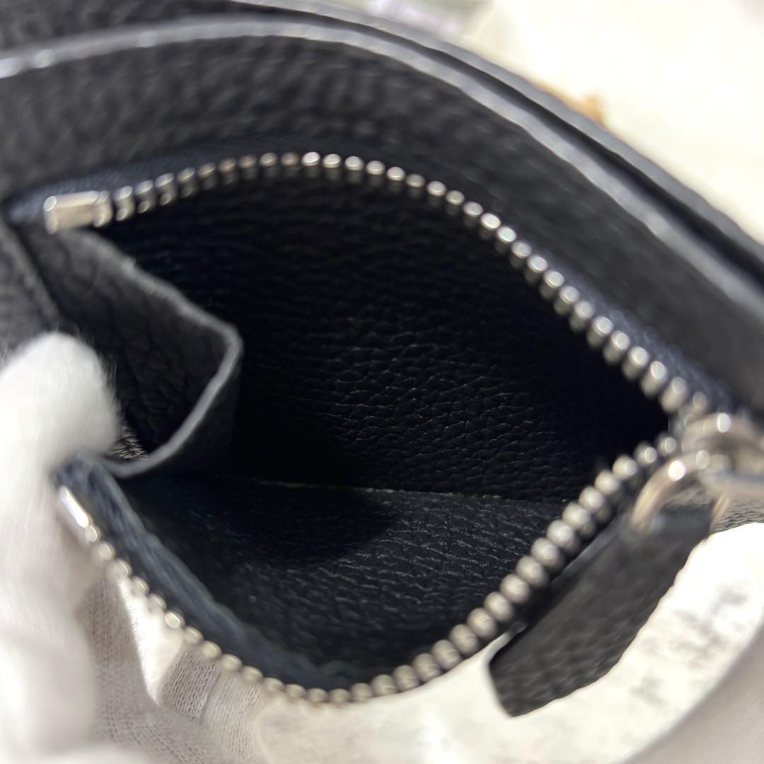 【未使用級】 ボナベンチュラ ケース カードケース レザー ブラック