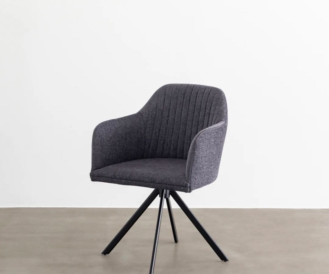 KANADEMONO Fabric Armchair グレー