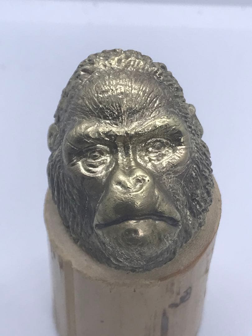 【自作】デザインリング ゴリラ 15号【サイズ調整承ります】