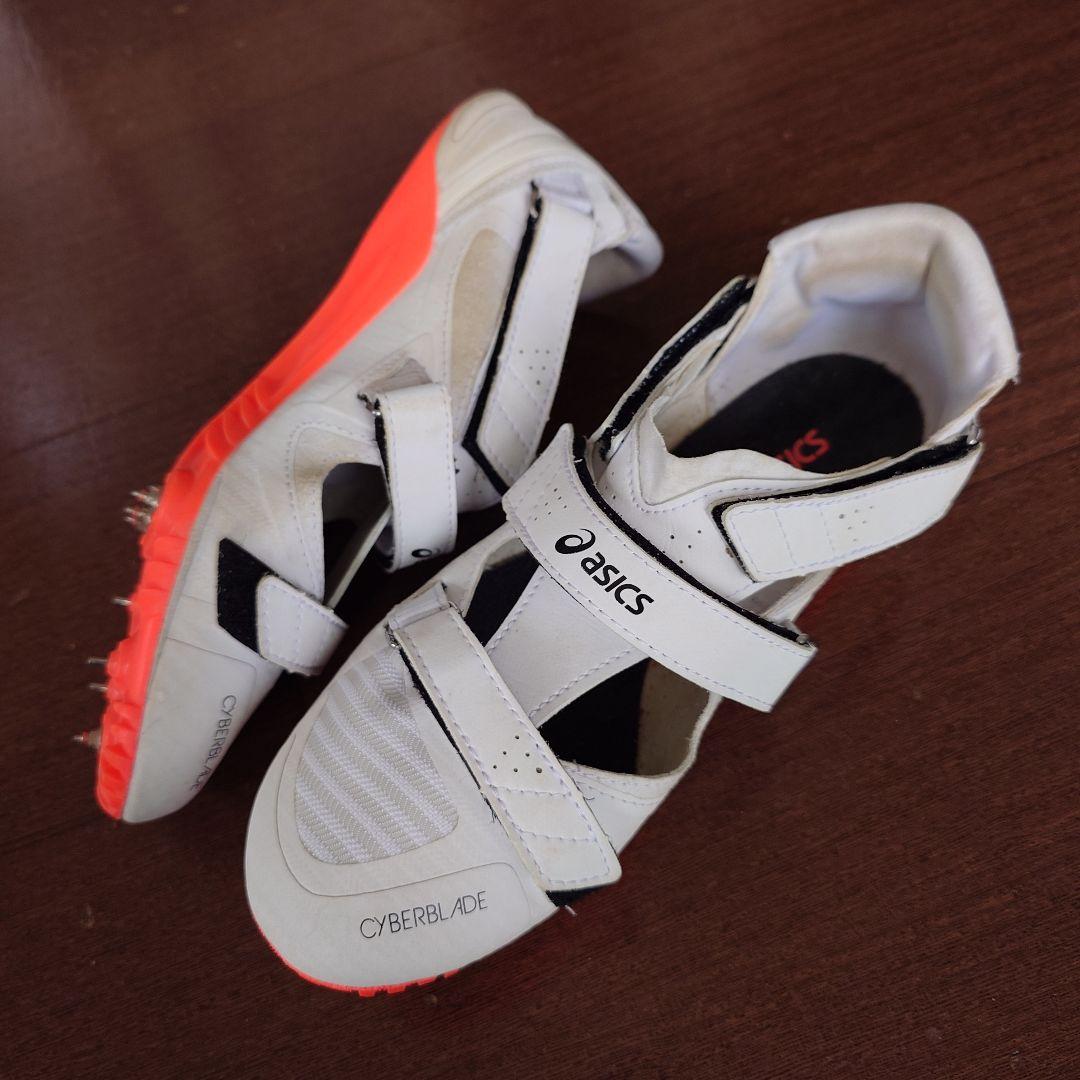 asicsアシックス CYBERBLADE 16 短距離用 スパイク ハードル