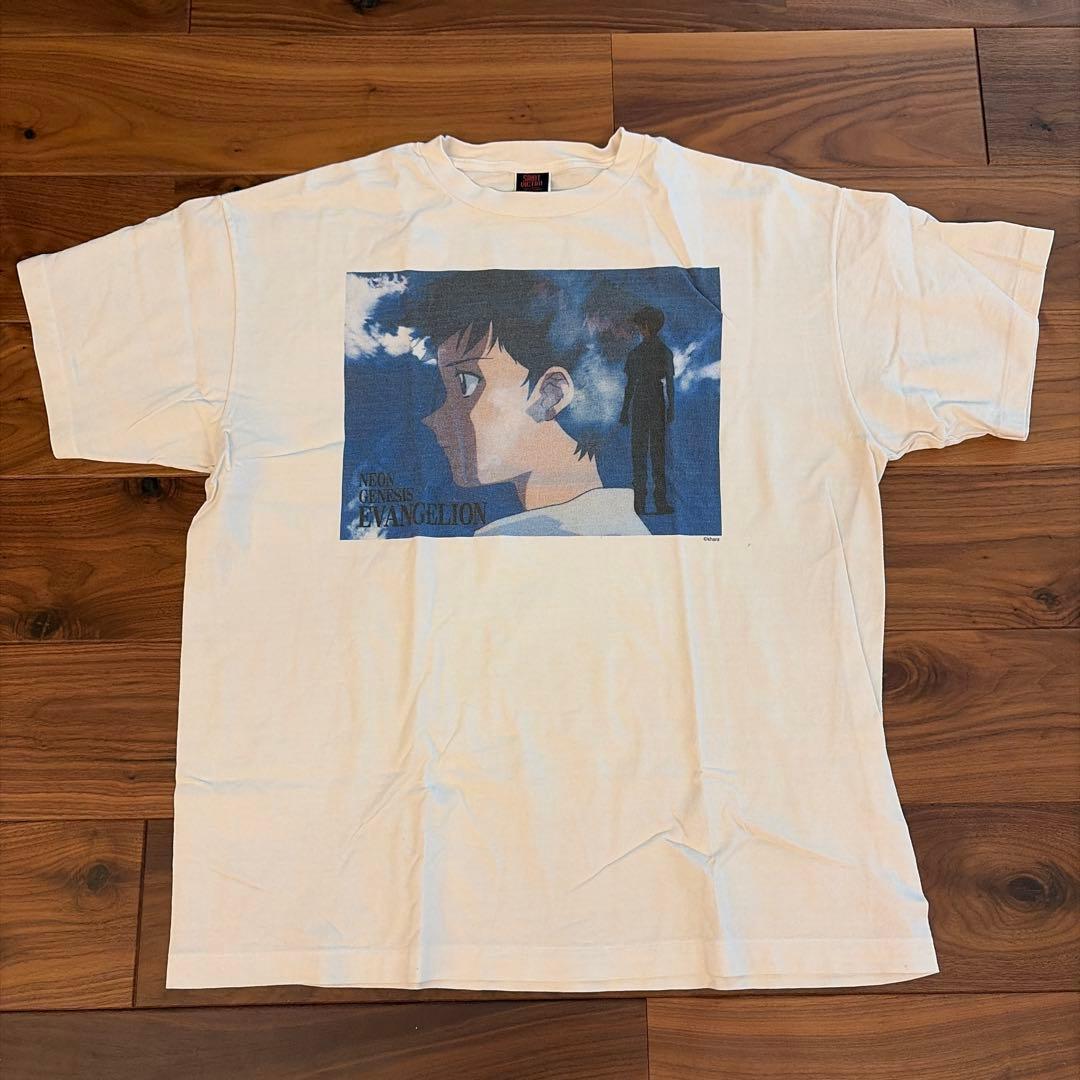 SAINT Mxxxxxx × エヴァンゲリオン Tシャツ 白 XXL シンジ