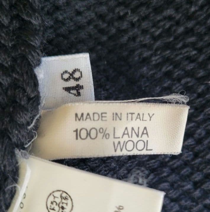 ZANONE ザノーネ スタンドカラー ウール カーディガン ニット 48