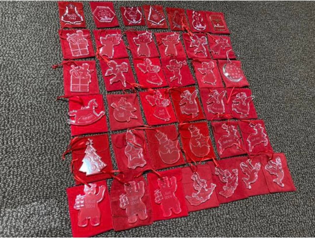 Baccarat バカラ オーナメント 13個 バラ売り可