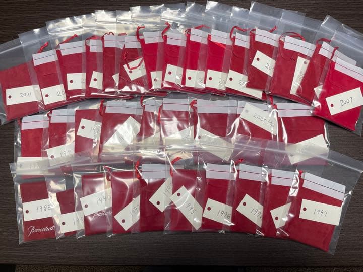 Baccarat バカラ オーナメント 13個 バラ売り可