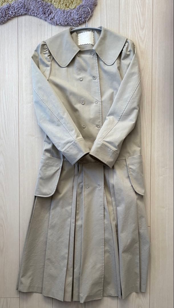 Freckle トレンチコート　ベージュ　韓国