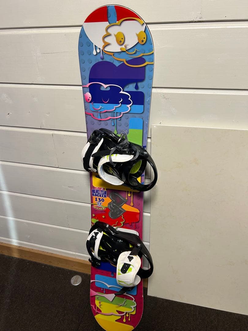 IGNIO スノーボード　ビンディング付 130
