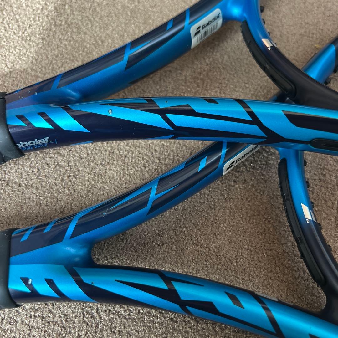 【2本セット】バボラ ピュアドライブ 300g G2 硬式テニスラケット