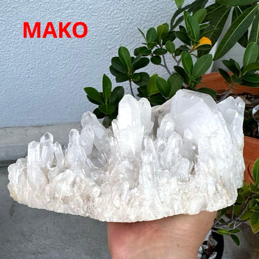 M1755☆水晶クラスター3.0Kg☆天然石　原石☆N50403-D