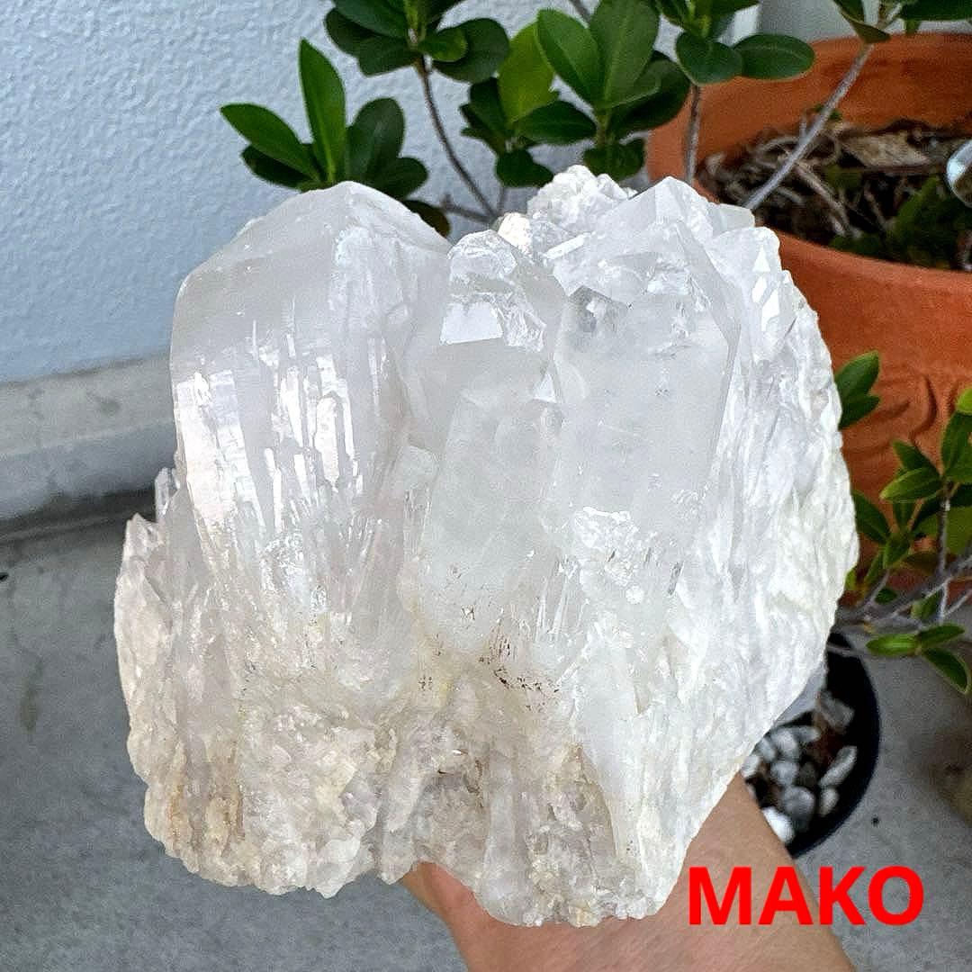 M1755☆水晶クラスター3.0Kg☆天然石　原石☆N50403-D