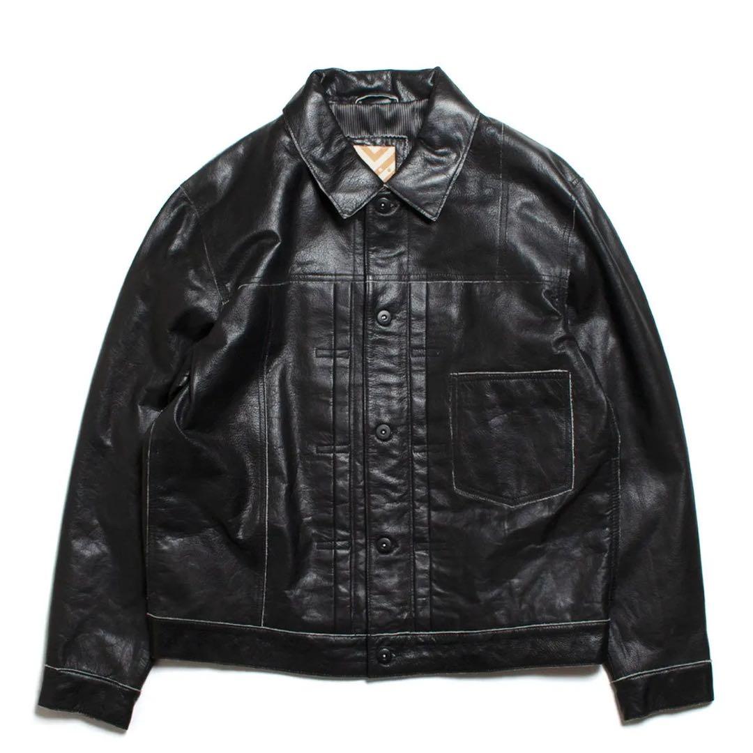 VOO ヴォー EXELEZA 1st レザージャケット　アナクロノーム