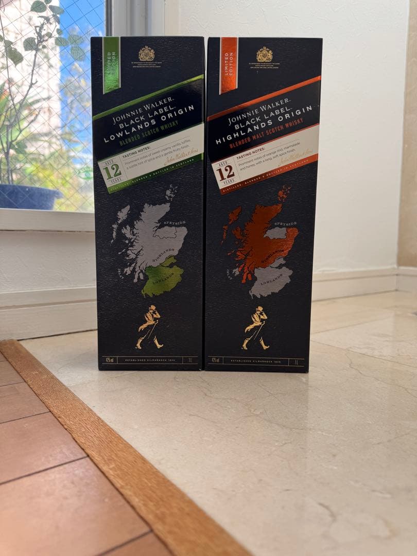 [日本未発売] ジョニーウォーカー ハイランズオリジン & ローランドオリジン
