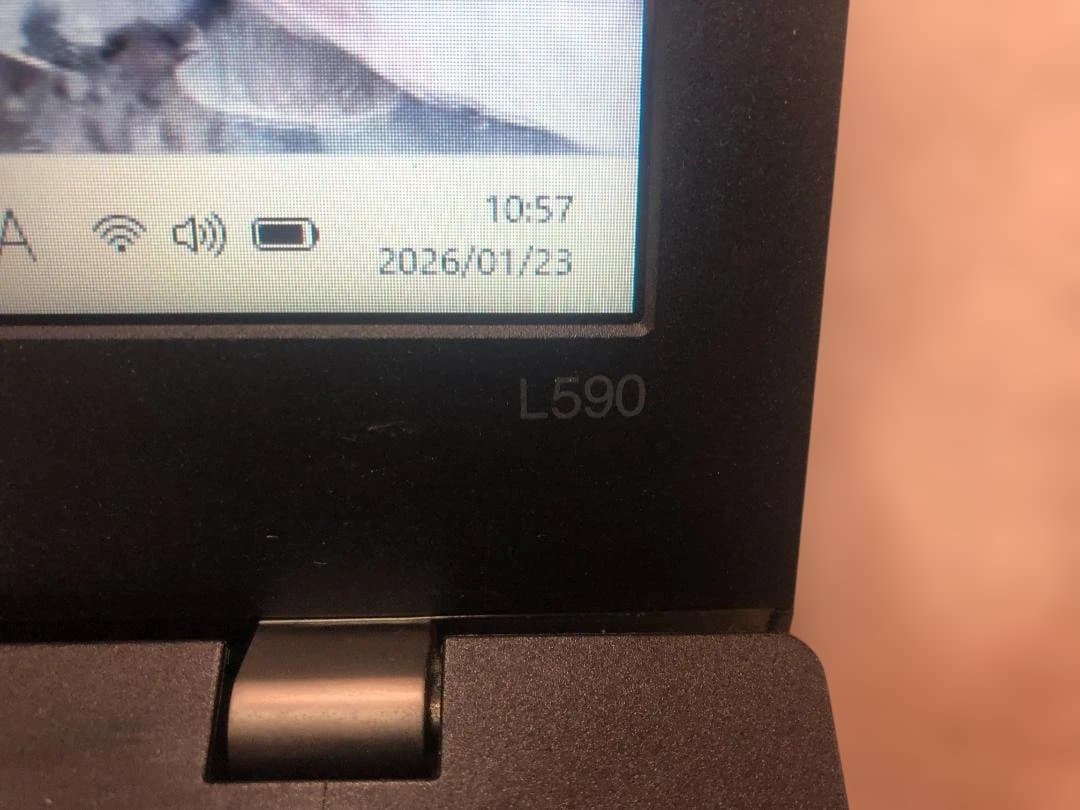 ThinkPad L590 Corei5 8GB SSD256GB win11⑮