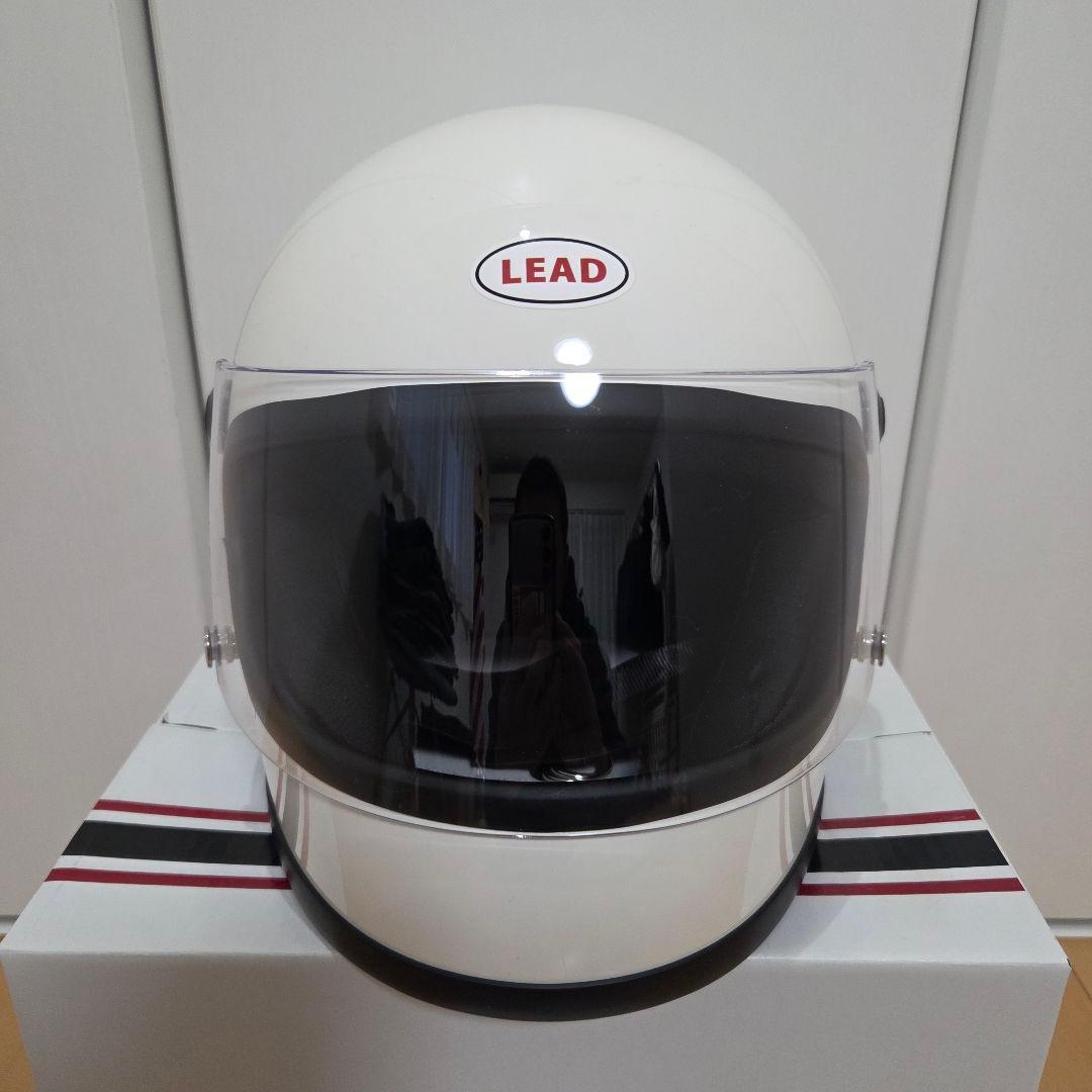 LEAD RX-100R リード工業 フルフェイス ヘルメット ホワイト