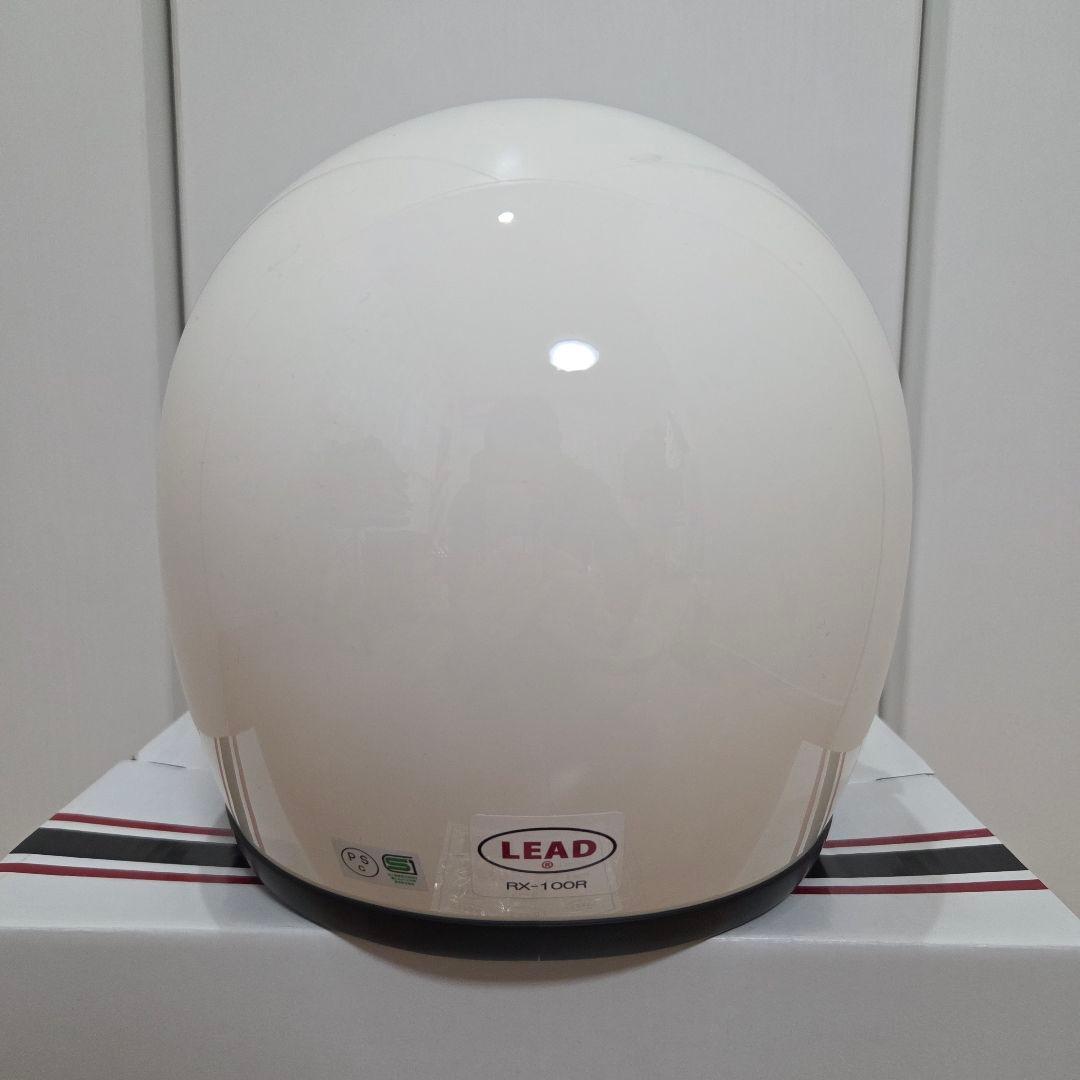 LEAD RX-100R リード工業 フルフェイス ヘルメット ホワイト