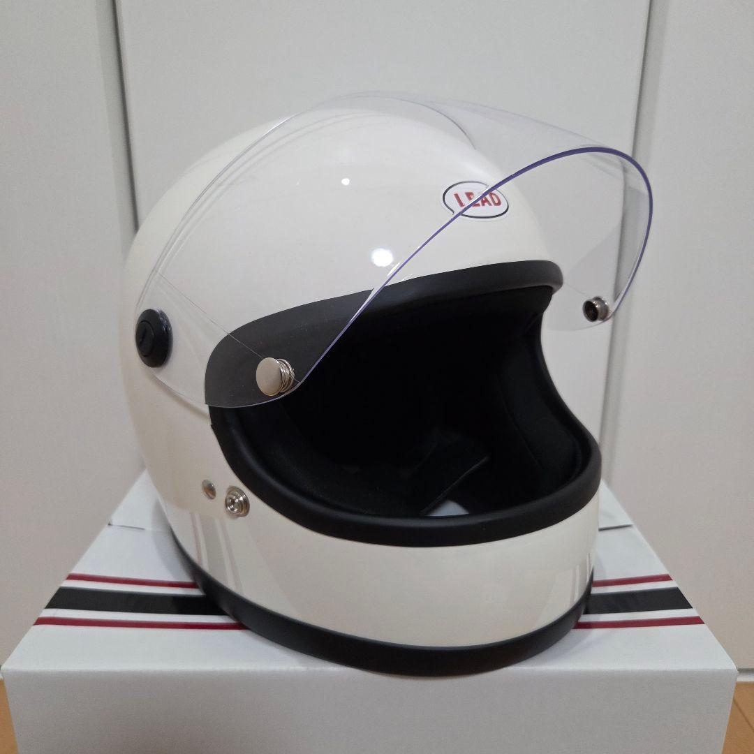 LEAD RX-100R リード工業 フルフェイス ヘルメット ホワイト
