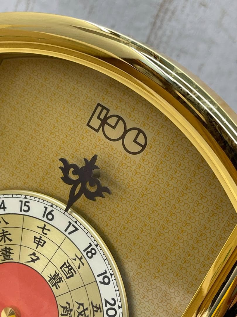 新品 服部時計店 創業100周年 干支時計 置時計 ’81年 非売品 SEIKO