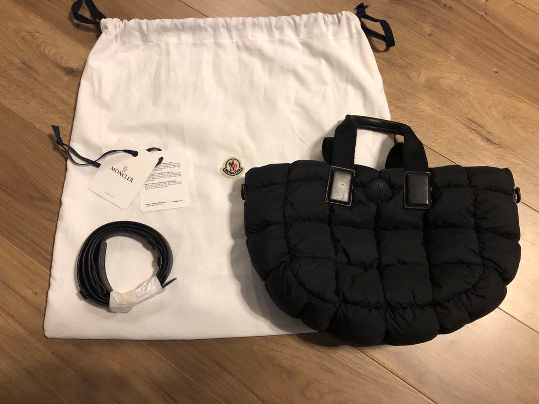 【値下依頼で希望価格求】MONCLER CARADOCトートバッグ ブラック