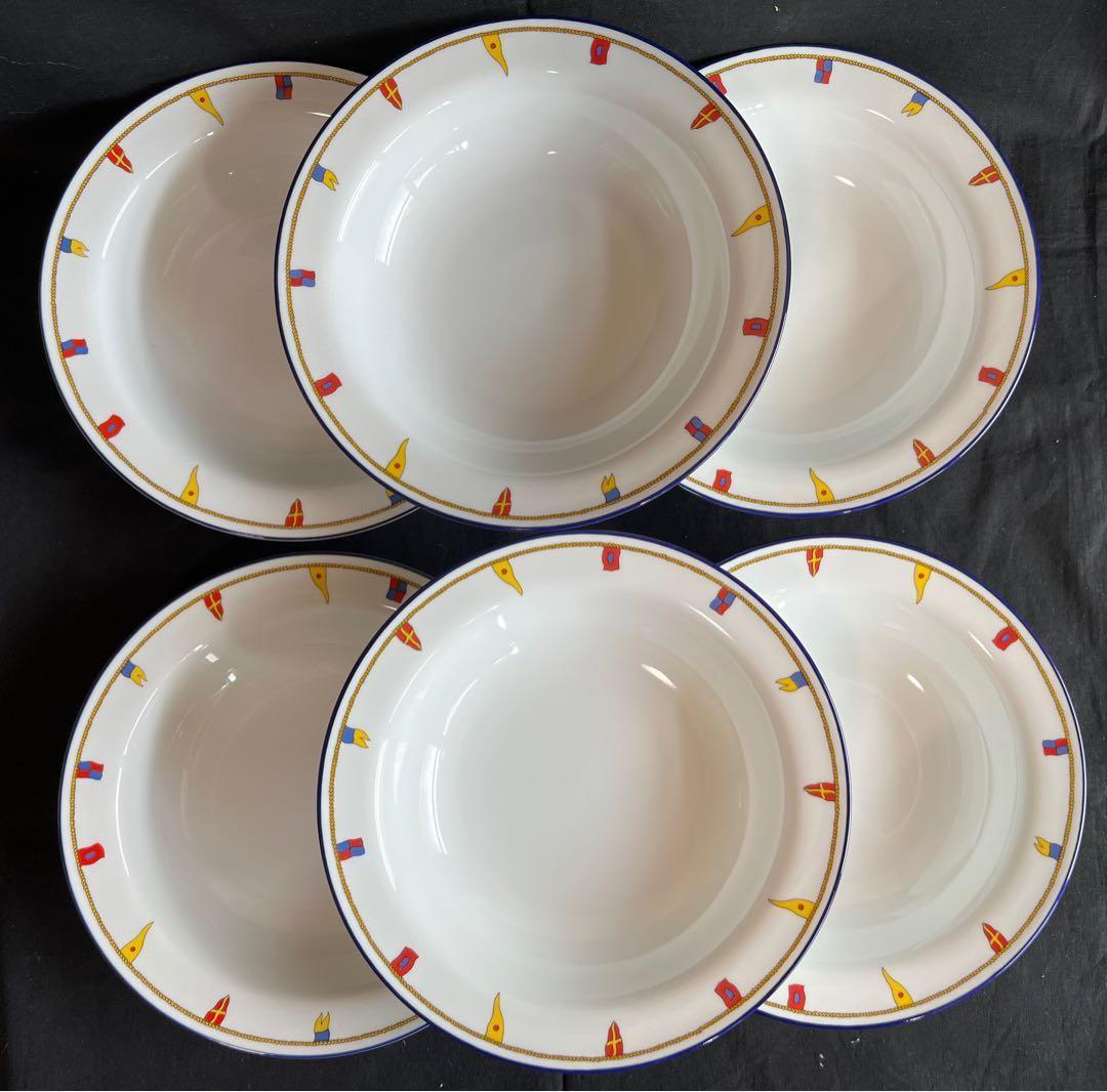 リチャードジノリ　クリッパー　スーププレート　21.5cm