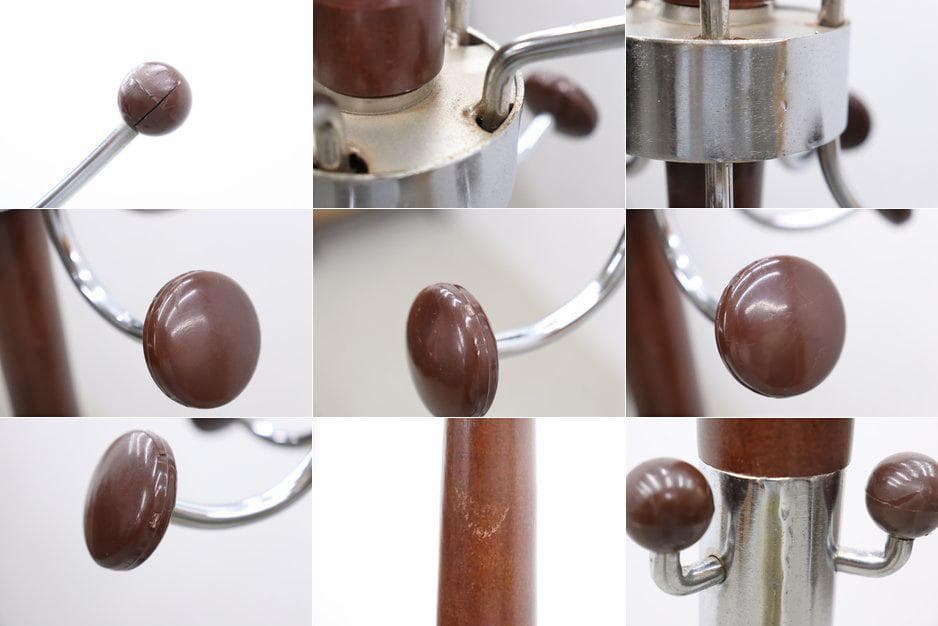 ヴィンテージ コートスタンド 傘立て フック ミッドセンチュリー モダン