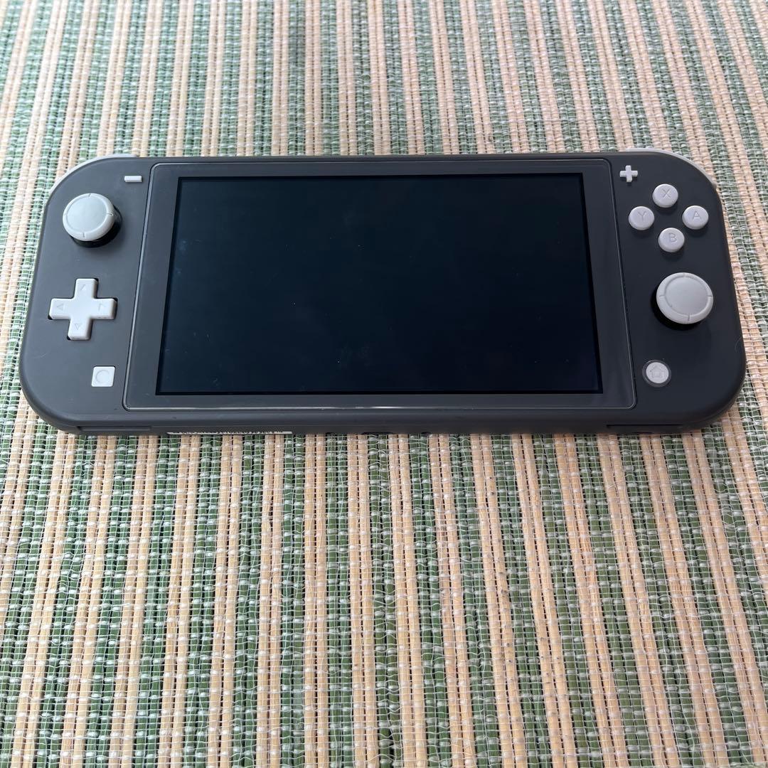 Nintendo Switch light グレー　ジャンク品